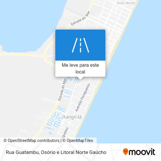 Rua Guatambu mapa