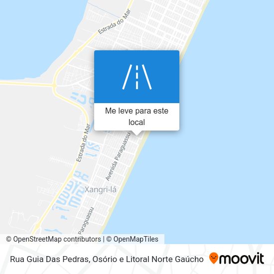 Rua Guia Das Pedras mapa