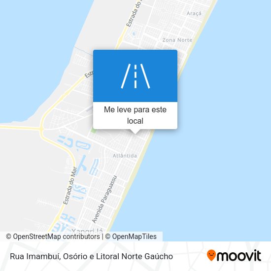 Rua Imambuí mapa