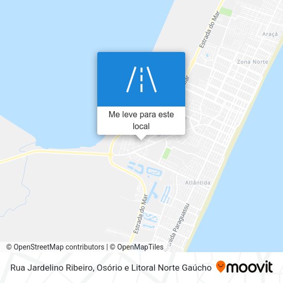 Rua Jardelino Ribeiro mapa