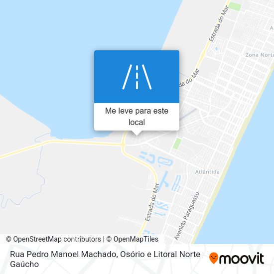 Rua Pedro Manoel Machado mapa