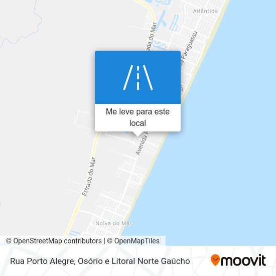 Rua Porto Alegre mapa