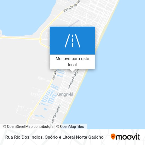 Rua Rio Dos Índios mapa