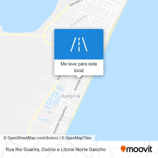 Rua Rio Guarita mapa