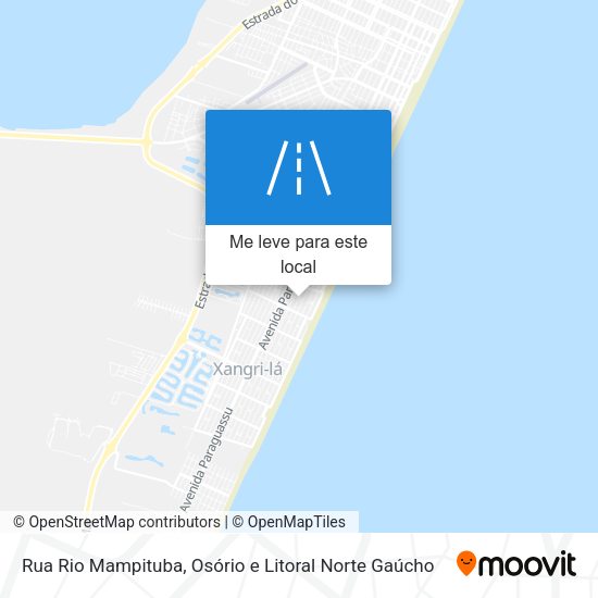 Rua Rio Mampituba mapa