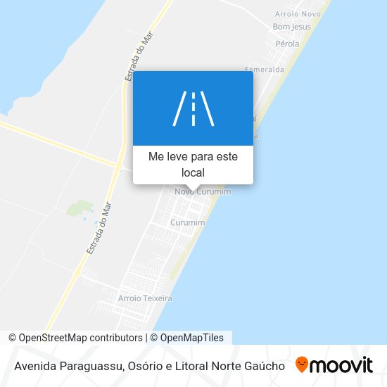 Avenida Paraguassu mapa