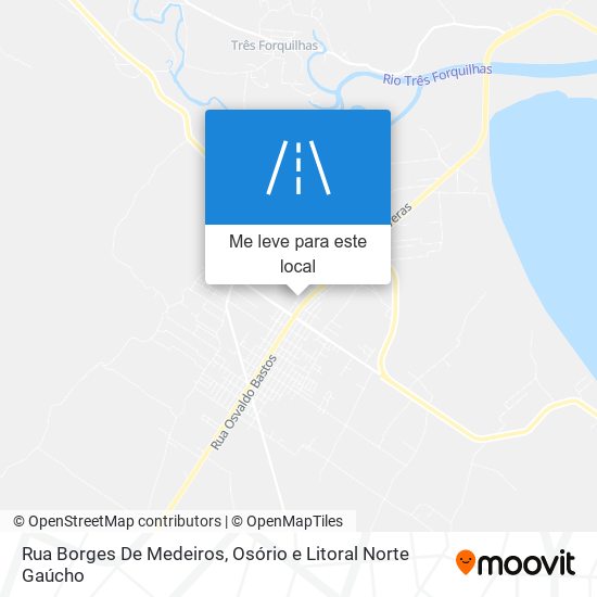 Rua Borges De Medeiros mapa