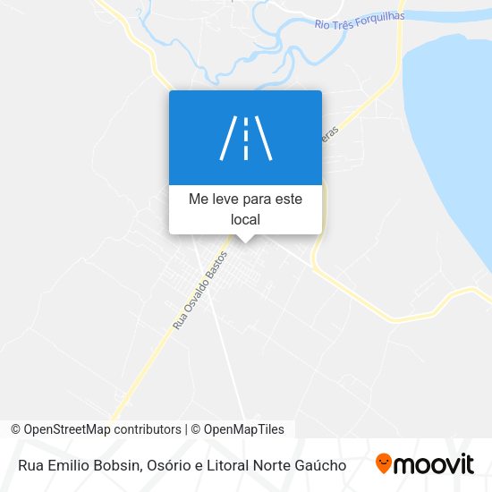 Rua Emilio Bobsin mapa