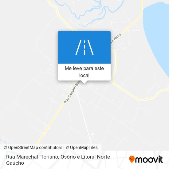 Rua Marechal Floriano mapa