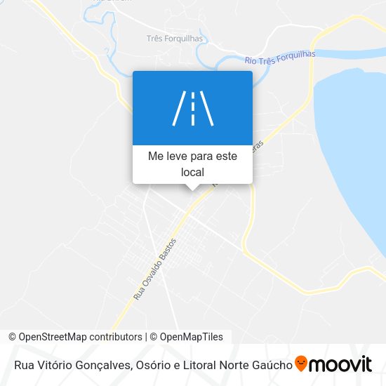 Rua Vitório Gonçalves mapa