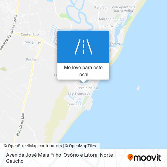 Avenida José Maia Filho mapa
