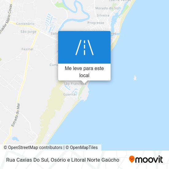 Rua Caxias Do Sul mapa