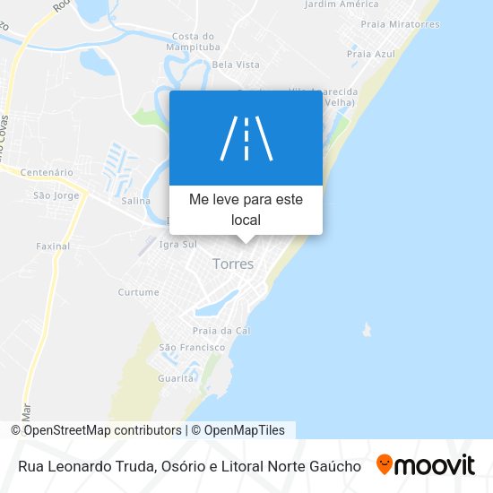 Rua Leonardo Truda mapa