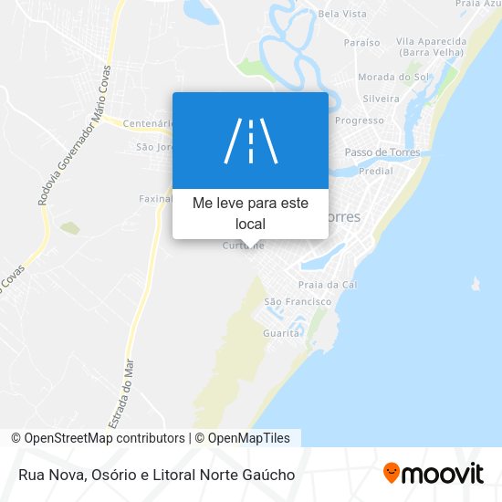 Rua Nova mapa