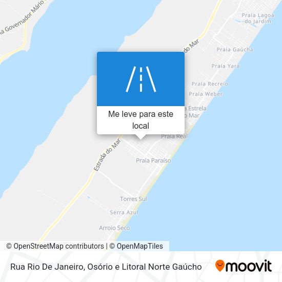 Rua Rio De Janeiro mapa