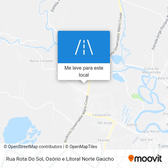 Rua Rota Do Sol mapa