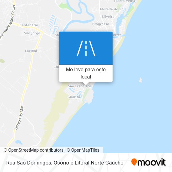 Rua São Domingos mapa