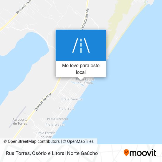 Rua Torres mapa