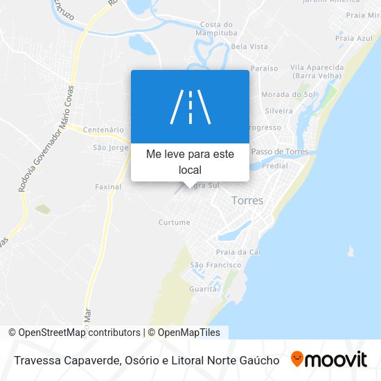 Travessa Capaverde mapa
