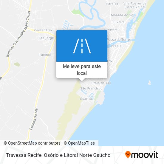 Travessa Recife mapa
