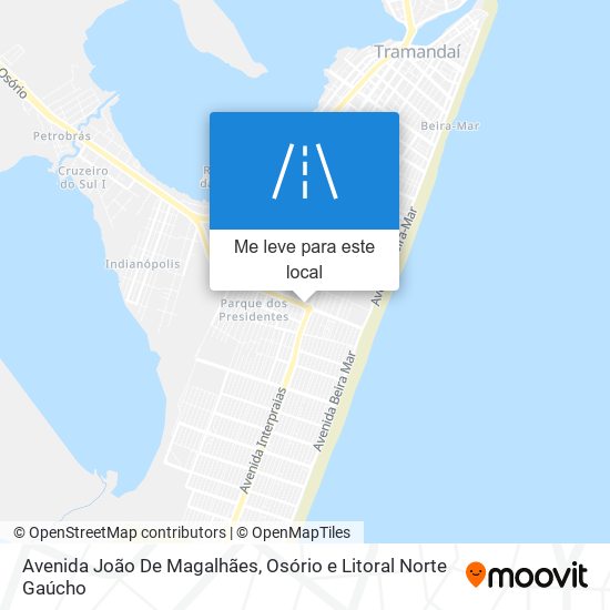 Avenida João De Magalhães mapa