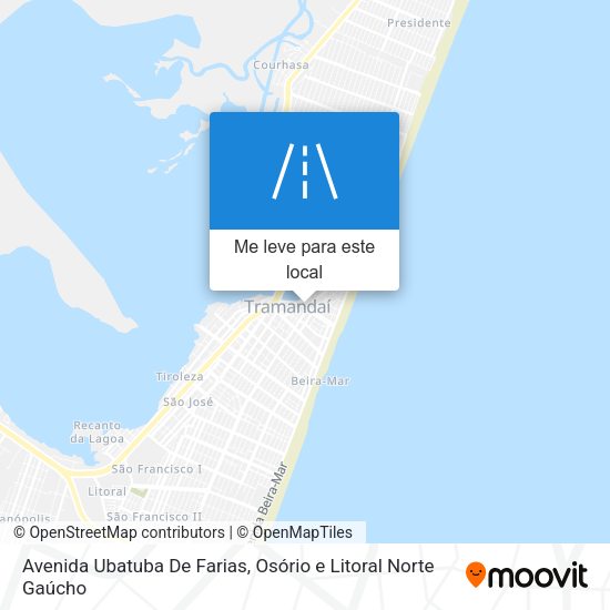 Avenida Ubatuba De Farias mapa
