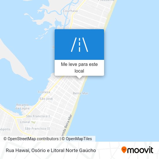 Rua Hawai mapa