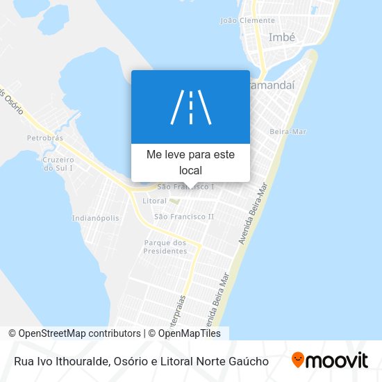 Rua Ivo Ithouralde mapa