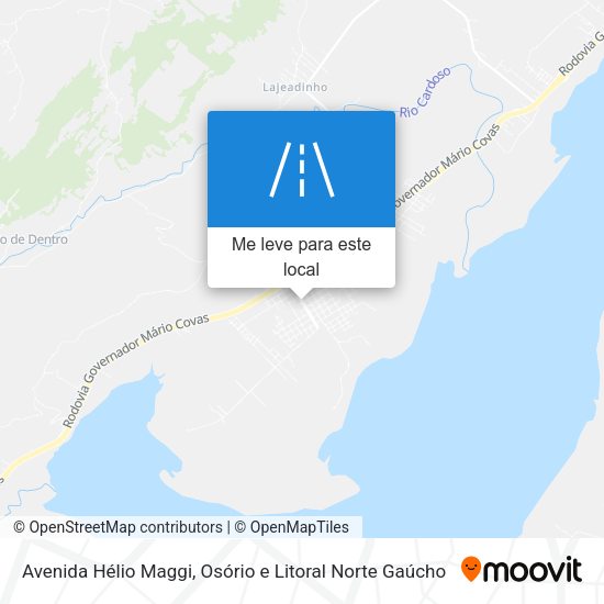 Avenida Hélio Maggi mapa