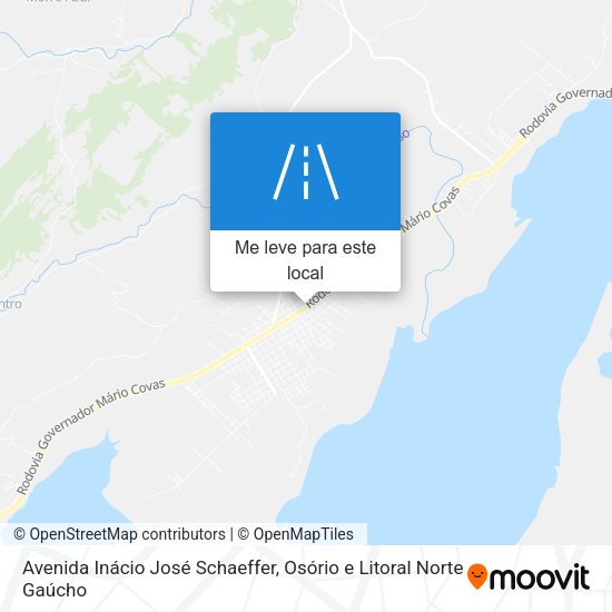 Avenida Inácio José Schaeffer mapa