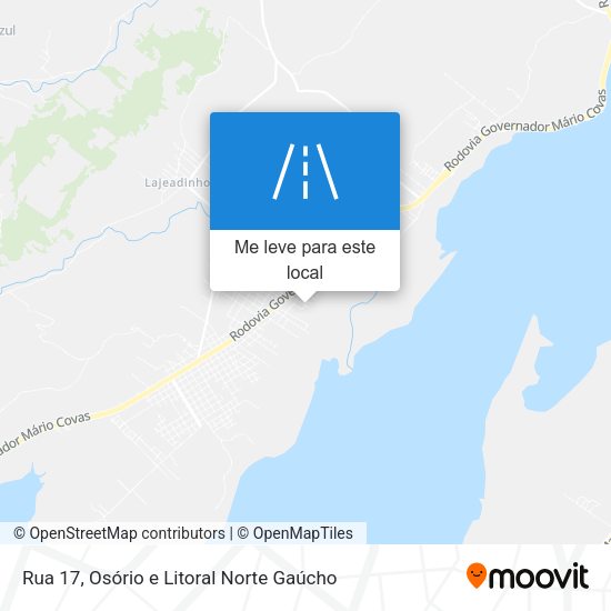 Rua 17 mapa