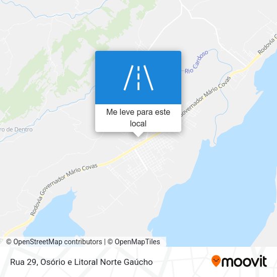 Rua 29 mapa