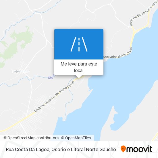 Rua Costa Da Lagoa mapa