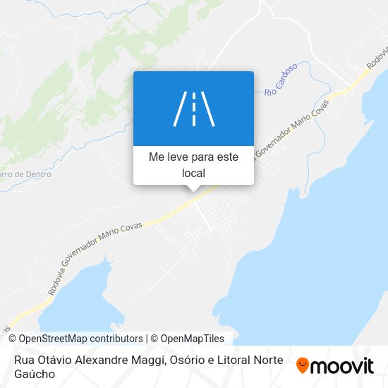 Rua Otávio Alexandre Maggi mapa