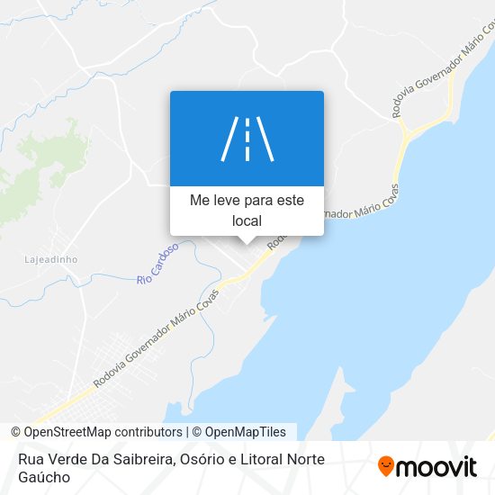 Rua Verde Da Saibreira mapa