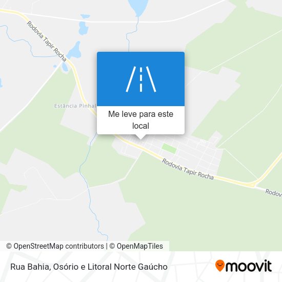 Rua Bahia mapa