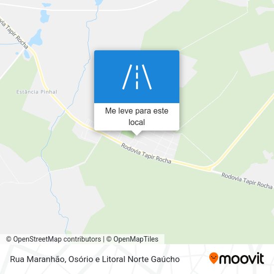 Rua Maranhão mapa