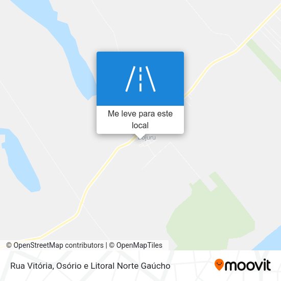Rua Vitória mapa