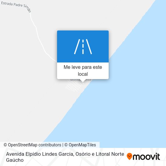 Avenida Elpídio Lindes Garcia mapa