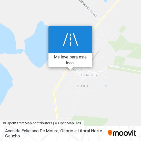 Avenida Feliciano De Moura mapa