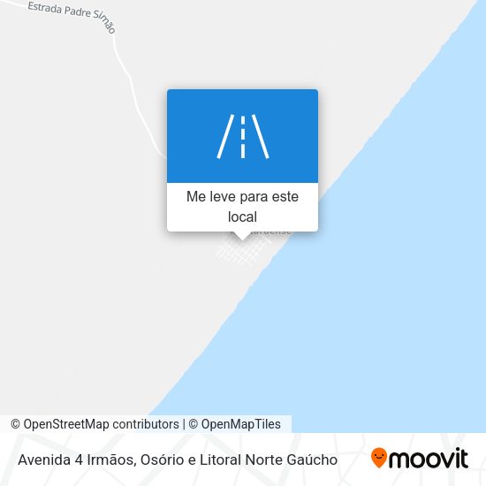 Avenida 4 Irmãos mapa
