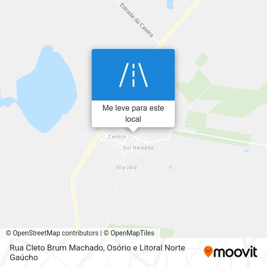 Rua Cleto Brum Machado mapa