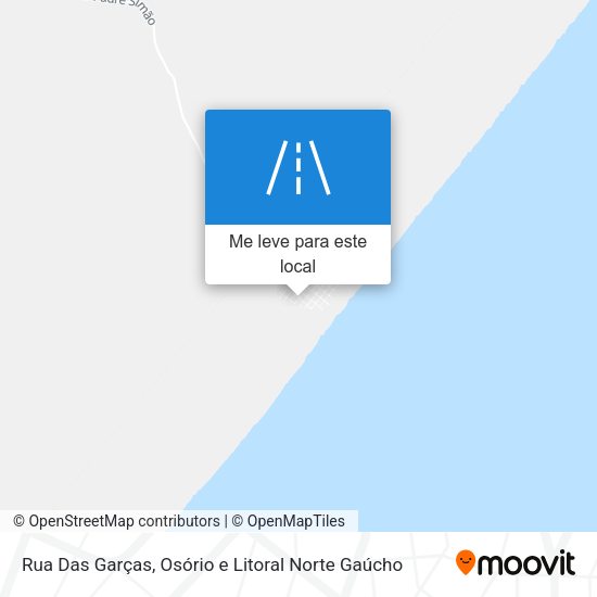 Rua Das Garças mapa