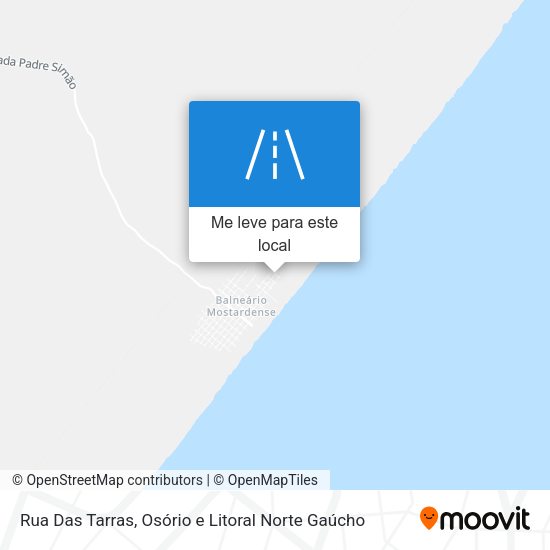 Rua Das Tarras mapa