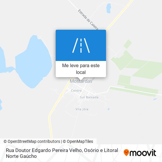 Rua Doutor Edgardo Pereira Velho mapa