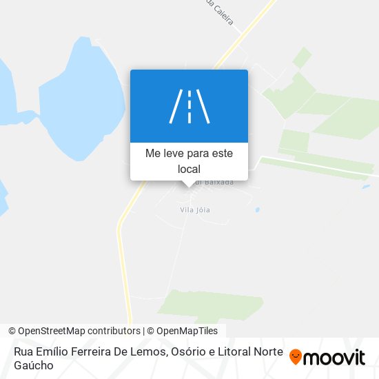 Rua Emílio Ferreira De Lemos mapa