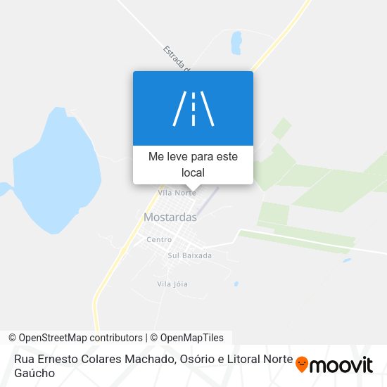Rua Ernesto Colares Machado mapa