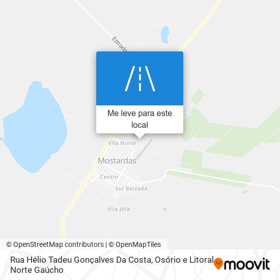 Rua Hélio Tadeu Gonçalves Da Costa mapa