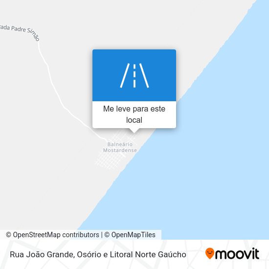 Rua João Grande mapa