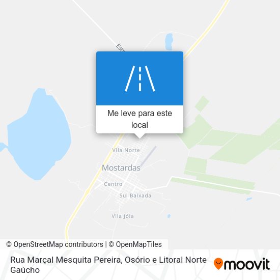 Rua Marçal Mesquita Pereira mapa
